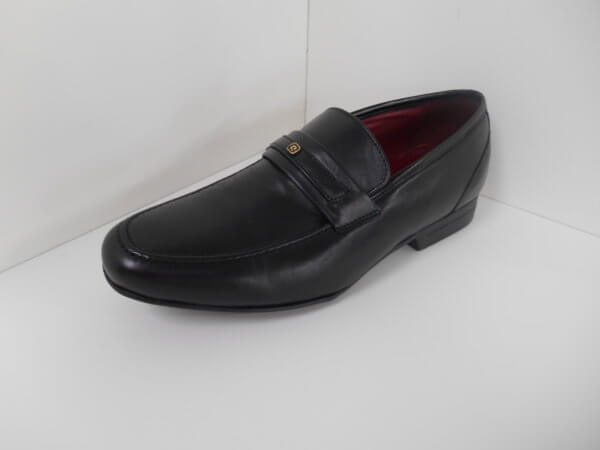 Mocassin Zoé en cuir doublé peau sur semelle gomme