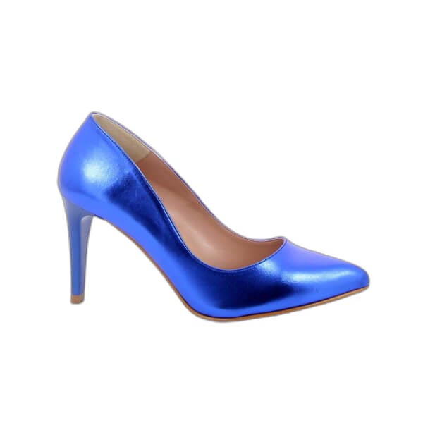 Escarpin G8 Nappa Metal Blue
