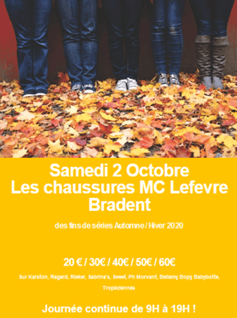 Braderie d’Automne