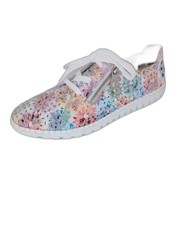 Derby Rieker M2306-90 blanc multicolore