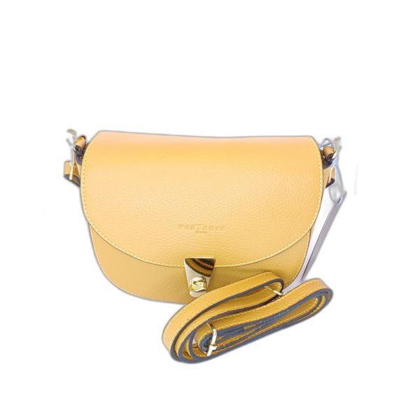 Petit sac à rabat Frederic T jaune – Image 3