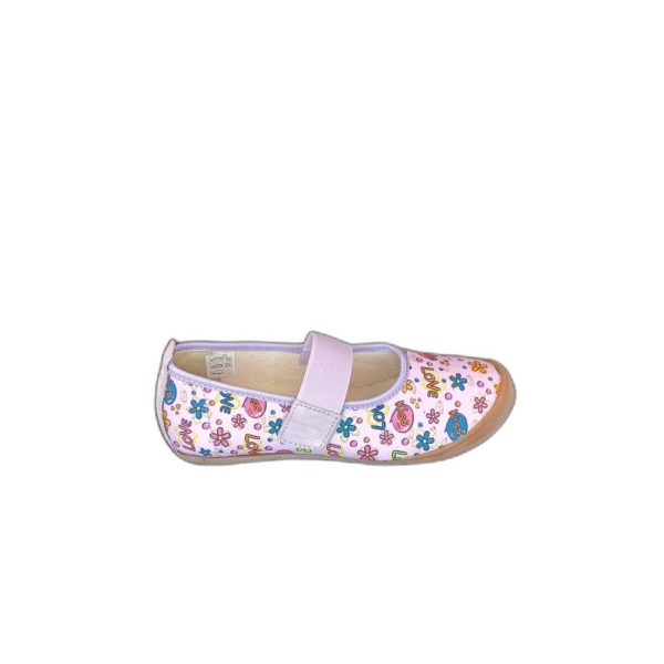Pantoufle de toile Froddo G1700350-1 Lilas