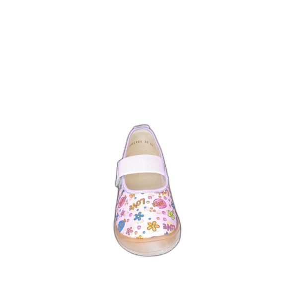 Pantoufle de toile Froddo G1700350-1 Lilas – Image 2