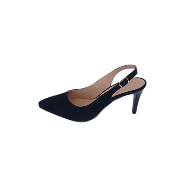 Bride arrière Shany Giulia nubuck marine