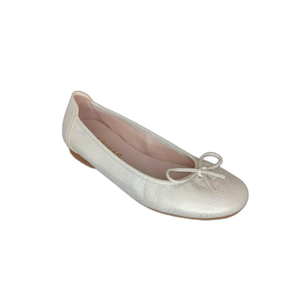 Ballerine Sabrina's en cuir irisé Champagne