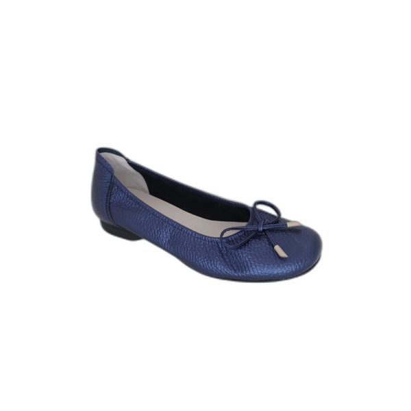 Ballerine Sabrina's en cuir métalisé