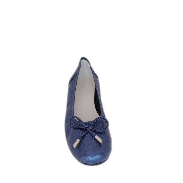 Ballerine Sabrina's en cuir métalisé – Image 2