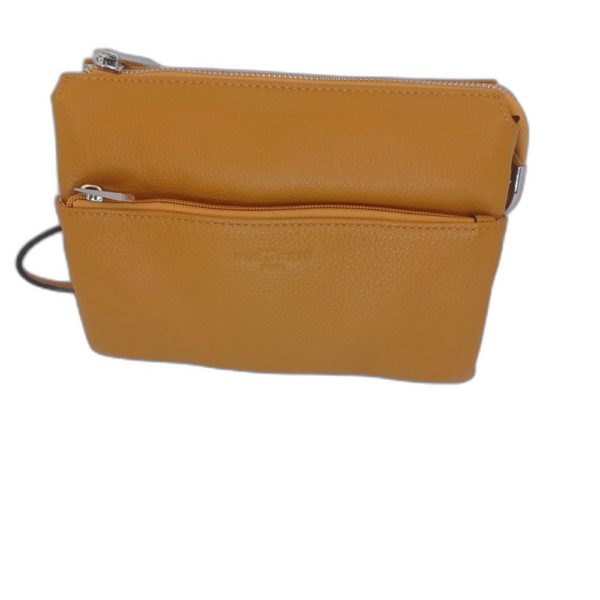 Petit  sac à 3 compartiments Frederic T jaune
