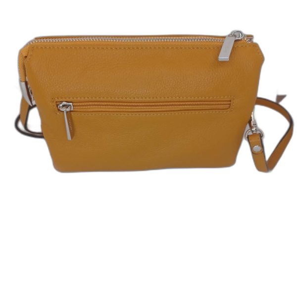 Petit  sac à 3 compartiments Frederic T jaune – Image 3
