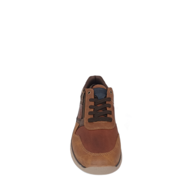 Sneaker RiekerTex B0601-24 Cognac/Marine