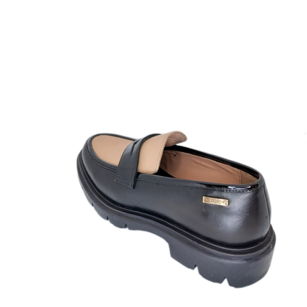 Mocassin Les Tropéziennes Zaban Noir Beige