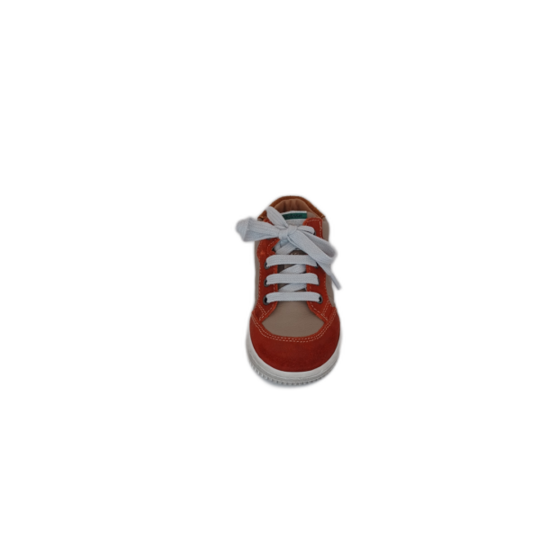 Premier pas Babybotte Fausto taupe bordeaux vert