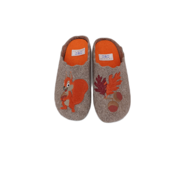 Mule La Vague Billon Beige