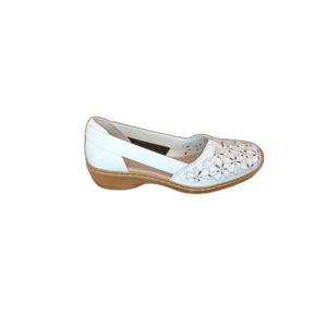 Ballerine Rieker 41356-80 Blanc