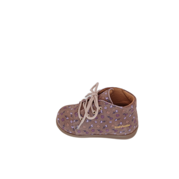 Chaussure bébé debout Babybotte Fredy violine