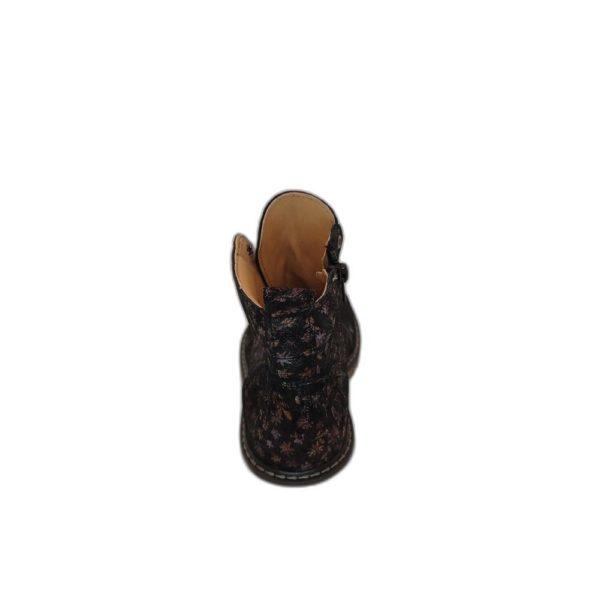 Bottine Bopy Shiva noir fleur