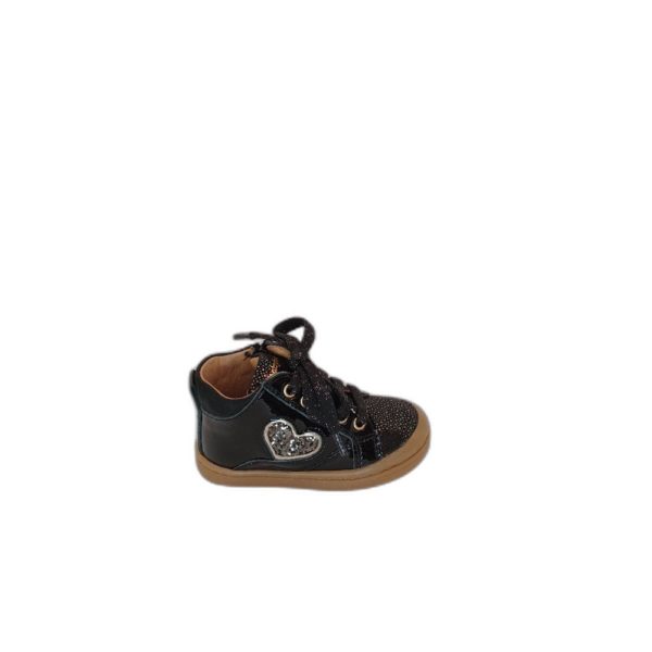 Chaussure de Marche Babybotte Anto vernis noir