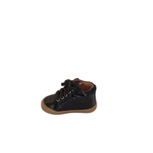 Chaussure de Marche Babybotte Anto vernis noir