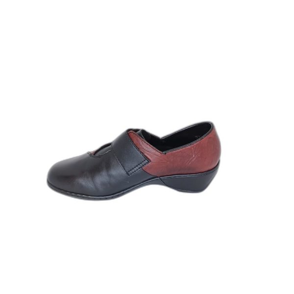 Trotteur à bride velcro Rieker 47161-00 Bordeaux