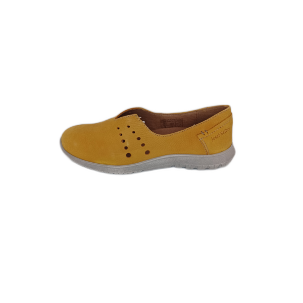 Espadrille de cuir Seibel Malena 13 jaune