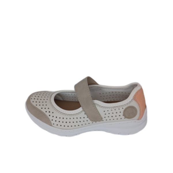 Ballerine Rieker L32B5-81 Blanc