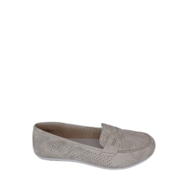 Mocassin Rieker 46887-60 beige gold