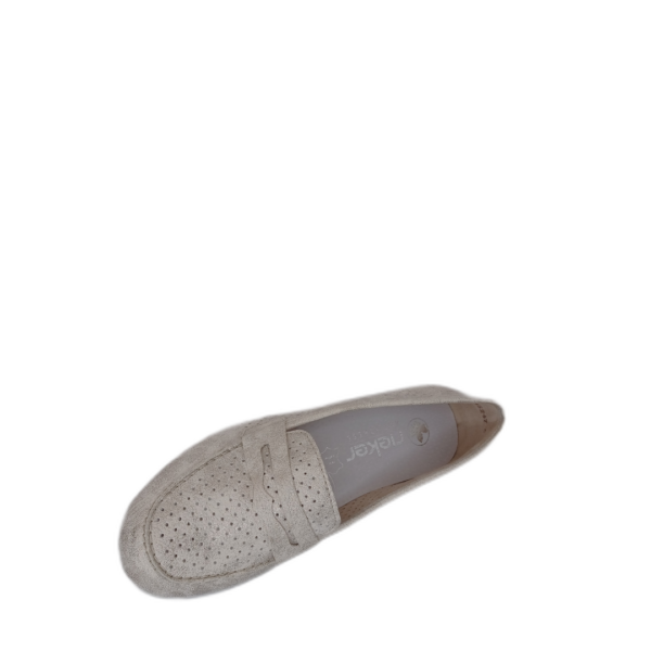 Mocassin Rieker 46887-60 beige gold