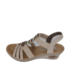 Sandale Rieker V5451-62 Beige