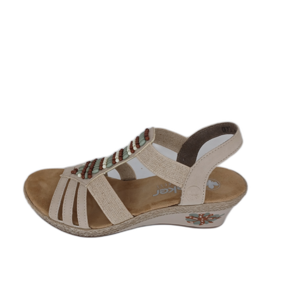 Sandale Rieker V5451-62 Beige